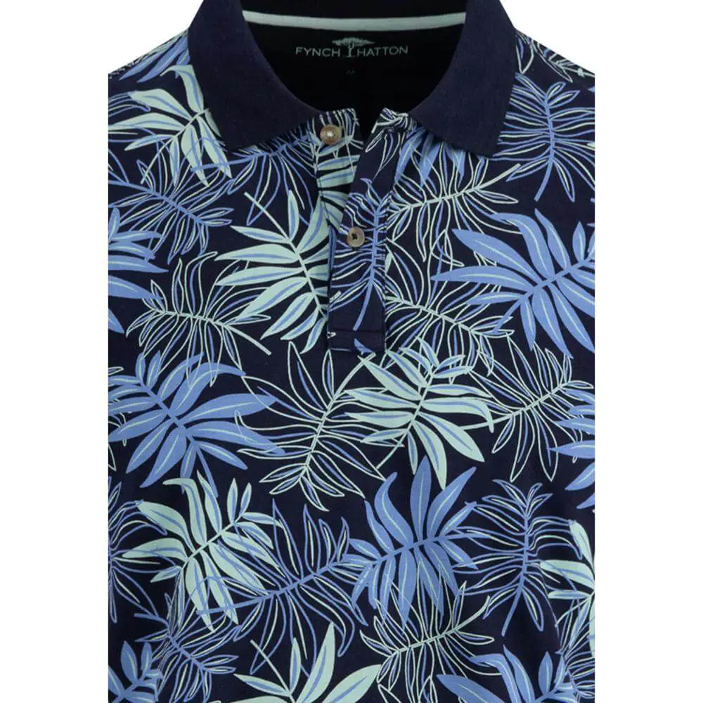 Fynch-Hatton Slub Polo Shirt